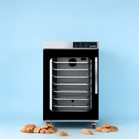 Four à pâtisserie électrique de grande capacité, four à sole commercial avec vapeur pour une production de produits de boulangerie à haut volume