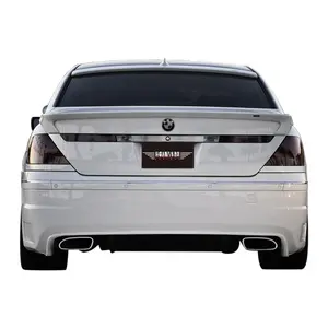Front Rear Bumper For BMW 7 Series E65 2002-2004 Side Skirts Fenders FRP Material Body Kit