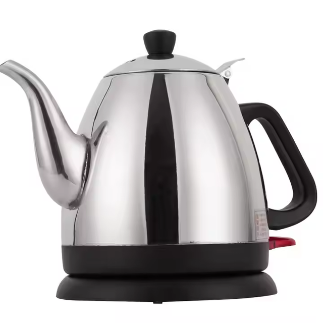 High-quality 1.0L 1350W Portable Durable Fast Boiling Stainless Steel Electric Kettle for Home and Travel