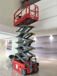 CE ISO 6-18m 200Kg-2T Plataforma de trabajo aéreo de elevación de capacidad para construcción Buen precio - Product Image 6