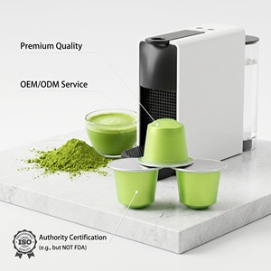 Cápsulas de Té Verde <span class=keywords><strong>Matcha</strong></span> Compatibles con Nespresso Original Line, Paquete de 10, Sin Azúcar, Cápsulas de Té Instantáneo Orgánico - Product Image 4