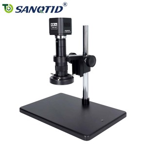 <span class=keywords><strong>Microscope</strong></span> numérique 4K avec zoom réglable 0,7X-4,5X, objectif de <span class=keywords><strong>microscope</strong></span>, lampe <span class=keywords><strong>LED</strong></span> et support - Product Image 1