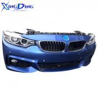 Piezas Originales de Segunda Mano para BMW Serie 4 420 425 G22 G82 con Parachoques Delantero Completo, Rejilla, Ventilador del Radiador y Faros Delanteros