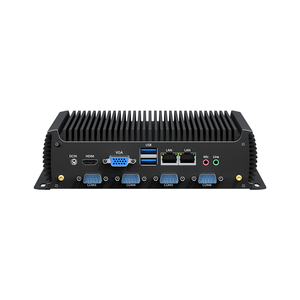 Intel <strong>Core</strong> I3 I5 I7 5th 7th Gen 7200U DDR4 8GB Dual LAN 2RJ45 HD-MI RS232 RS485 WiFi Fanless Embedded Mini Industrial <strong>Computer</strong> - Product Image 1