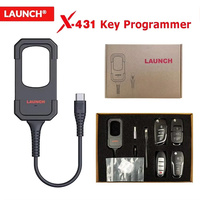 Programador de Llaves Launch X431 Más Reciente, Fabricante de Controles Remotos con Super Chip y 4 Juegos de Llaves Inteligentes