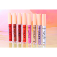 Gloss à lèvres hydratant Julystar Professional Makeup, facile à appliquer, longue tenue, waterproof, non collant, 2ml