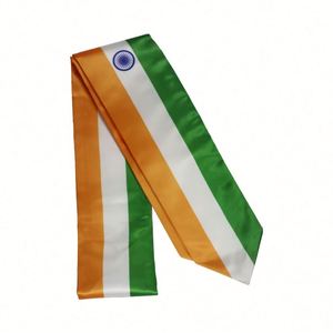 ผ้าพันคอสำเร็จการศึกษาสำหรับผู้ใหญ่ ผลิตจากผ้าซาตินโพลีเอสเตอร์ 100% ของอินเดีย สำหรับการศึกษาต่อต่างประเทศ - Product Image 2