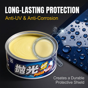 Cire de polissage pour voiture, pâte de cire cristalline dure, <span class=keywords><strong>réparation</strong></span> des rayures, entretien de la peinture, film de protection imperméable, accessoires de detailing automobile - Product Image 2
