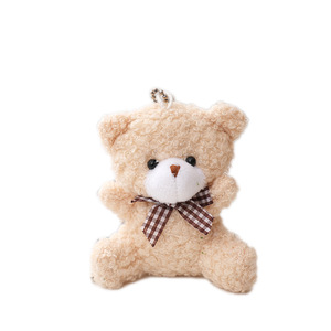 Promotion <b>Cute</b> Cartoon Mini Teddy <b>Bear</b> Plush Keychain Kids Backpack Animal Toy and Gifts for Children - Product Image 1