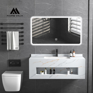 Meuble-lavabo <span class=keywords><strong>sur</strong></span> <span class=keywords><strong>pied</strong></span> Mars Villa de 150 cm de haute qualité, design personnalisé, avec zone de massage des pieds intégrée - Product Image 5