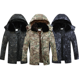 Jaqueta camuflada masculina, uniforme tático, grossa, calça de inverno, tática, para caça - Product Image 1