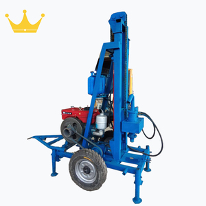 Petite plateforme de forage de puits d'<span class=keywords><strong>eau</strong></span> portable avec tête hydraulique et barre Kelly - Product Image 3