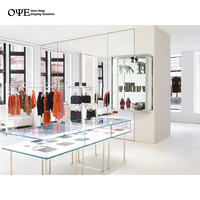 Nouvelle vitrine murale en verre à double verrouillage