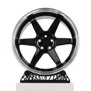 ล้อแม็<span class=keywords><strong>ก</strong></span>ซ์ TE37 สีดำ<span class=keywords><strong>ขอบ</strong></span>ขัดเงา ขนาด <span class=keywords><strong>17</strong></span> 18 19 20 21 22 24 นิ้ว น้ำหนั<span class=keywords><strong>ก</strong></span>เบา สำหรับ<span class=keywords><strong>รถ</strong></span>ยนต์ 5 รู 120  6 <span class=keywords><strong>ก</strong></span>้าน สำหรับ<span class=keywords><strong>รถ</strong></span>แข่งโตโยต้า - Product Image 2