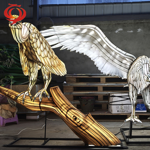 โคมไฟผ้าไหมจีนสำหรับเทศกาลคริสต์มาสโคมไฟพลาซ่าสำหรับงานเฉลิมฉลองวันขอบคุณพระเจ้า - Product Image 5