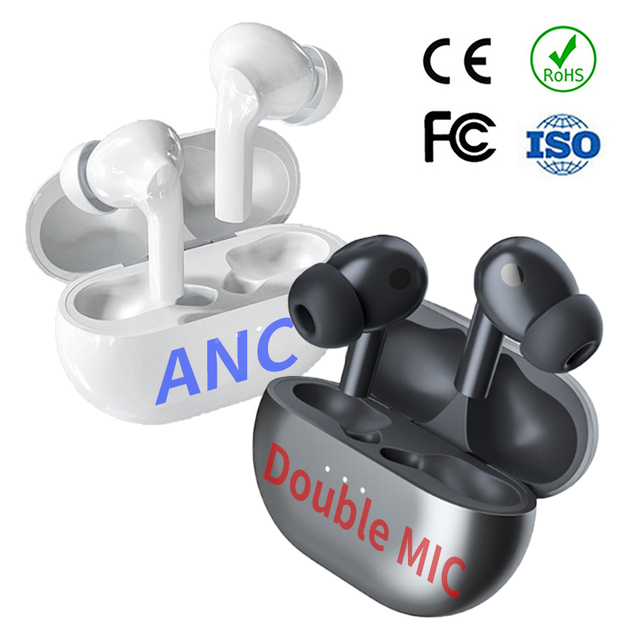 CE FCC Rohs Custom XY50 TWS Wireless Earphone Fairpods Bluetooth Kopfhorer Cuffie Auricolari ANC Noise Reduction Pro 2 Earbuds