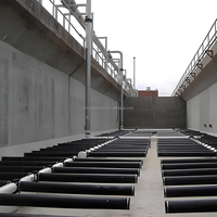 Diffuseur à disque à bulles grossières EPDM 800W 220V 6/8/9/12 pouces pour le traitement des eaux usées industrielles et l'aquaculture