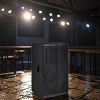 Haut-parleur passif professionnel EYSOUNDPRO 500W 8 Ohm Speakon, enceinte en bois portable et durable de 15 pouces à haut rendement