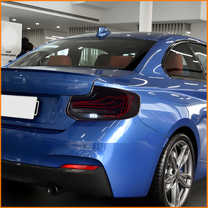 Lampu Belakang Mobil LED Dinamis Sekuensial Laser OLED Merah Asap Gaya M4 CSL untuk BMW Seri 2 F22 F23 M2 F87 2014-2020 - Product Image 6
