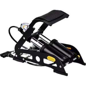 Bomba <span class=keywords><strong>de</strong></span> <span class=keywords><strong>Aire</strong></span> <span class=keywords><strong>para</strong></span> Bicicleta <span class=keywords><strong>de</strong></span> Aluminio <span class=keywords><strong>de</strong></span> Alta Presión, Cilindro Simple/Doble, 130-160 PSI, Válvula Presta, Portátil, Universal <span class=keywords><strong>para</strong></span> <span class=keywords><strong>Bicicletas</strong></span> - Product Image 1