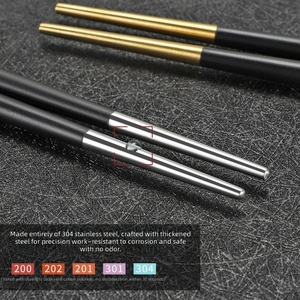 ตะเกียบสแตนเลส304,ตะเกียบทำอาหารญี่ปุ่น - Product Image 4
