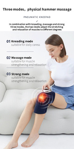 Masajeador Eléctrico Inalámbrico para Alivio del Dolor de Hombro y Pierna, Masajeador de Rodilla con Calor, Control de Temperatura, Envoltura Térmica para Rodilla - Product Image 4