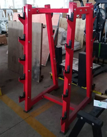 ST-8058 Rack de musculation pour barres droites et courbes, support de rangement pour haltères et barres de musculation