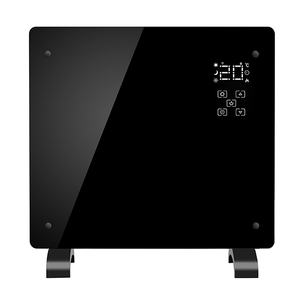 2000W זכוכית פנל דוד LED wifi convector אקולוגי קיר לבן/שחור זכוכית לוח דוד