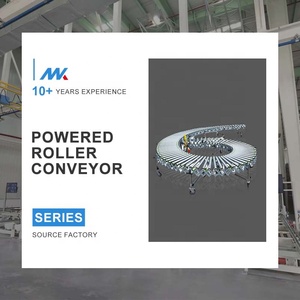 <span class=keywords><strong>180</strong></span> Derece Kavisli Motorlu Rulolu Konveyör, Karbon Çelik Bantlı, Ayarlanabilir Hız, Restoran Kullanımı, Yeni - Product Image 5