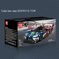Mould King 27103 LeMans Endurance Racing Car Puzzle Toys Bricks Kits MOC Model Display Box Building Blocks Sets Christmas Gift