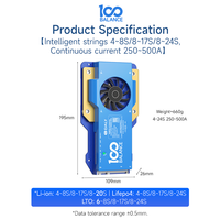 Daly Active Balance BMS 12V 48V 72v 300ah 400ah Li-Ion Lifepo4 96v LTO Batería BMS PCBA