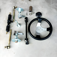 Pièces de modification personnalisées pour kart, VTT, buggy électrique, quad : ensemble crémaillère de direction, rotule, biellette de direction