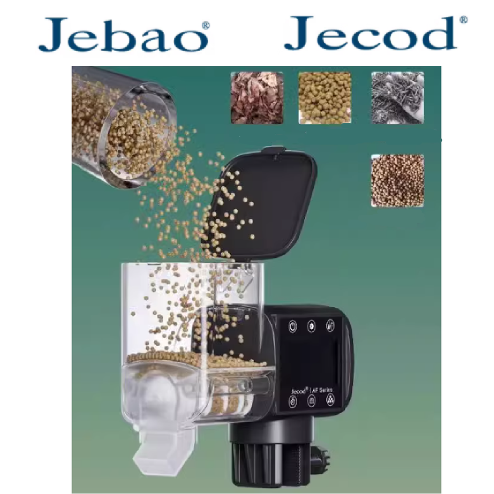Jebao Automatic Aquarium Feeder Intelligent Fish Tank Feeder Digital ...