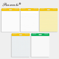 Papier autocollant pour tableau de présentation 25x30 pouces, 30 feuilles, notes autocollantes extra-larges, bloc de papier autocollant pour chevalet