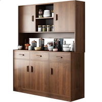 Meuble de cuisine simple, armoire de rangement de style européen, buffet classique moderne, meuble de rangement en bois, armoire latérale