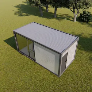 Hoge Kwaliteit 3 Slaapkamer Prefab Modulaire Platte Pack Tijdelijke Veld Ziekenhuizen Geprefabriceerde Container Huis