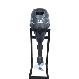 Moteurs hors-bord 4 temps 25 CV avec démarreur et hélice à 4 pales, moteur de bateau 4 temps - Product Image 1