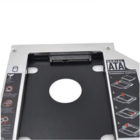 ShuoLe HDD Caddy universale SATA a SATA 2 ° Hdd Caddy 9.5mm per 2.5 "SSD custodia Hard Disk custodia per computer portatile