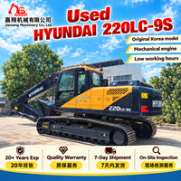 Excavatrice Hyundai 220LC-9S d'occasion de Corée du Sud en stock Hyundai 225LC-9T d'occasion pour Offre Spéciale