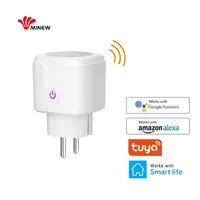 16A EU Smart Life WiFi-Anschluss buchse Timer-Steckdose Home Voice-Fernbedienung stecker mit Alexa Google Assistant APP