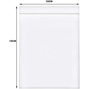* OUTLET * 1000 pezzi richiudibili sacchetti con Zip a pressione 10x15cm spessore trasparente 30 Micron-casa e giardino/articoli - Product Image 4