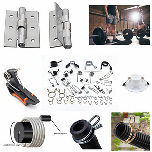 Tùy chỉnh đôi duy nhất chính xác công nghiệp ô tô cơ khí nhỏ lớn Micro Trailer đoạn đường nối thép không gỉ Xoắn mùa xuân - Product Image 6