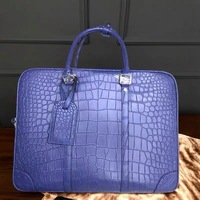 Sac à main de bureau pour homme en cuir véritable, personnalisable ODM/OEM, mallette de luxe grande capacité avec quincaillerie durable