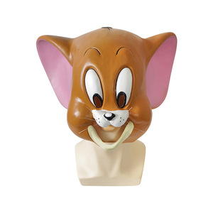 Máscara de látex de Tom y Jerry para niños, accesorio para disfraz de fiesta de cumpleaños - Product Image 3