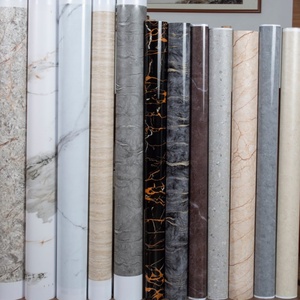 Rouleau <span class=keywords><strong>de</strong></span> film PVC mat, brillant, grain <span class=keywords><strong>de</strong></span> bois, marbre uni, pour la décoration intérieure, film <span class=keywords><strong>de</strong></span> laminage PVC, film d'emballage sous vide - Product Image 2