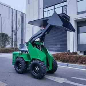 Mini-chargeuse compacte 4x4 avec godet de grande capacité, matériel de construction compact - Product Image 5
