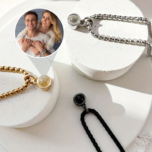 Collana con Proiezione in Acciaio Inossidabile Resistente allo Scolorimento, Catena per Maglione Unisex per Stratificazione - Product Image 3