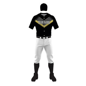 Uniformes de Béisbol Personalizados de Alta Calidad, Material de Poliéster, Ropa de Equipo, Marca Privada, Servicio OEM - Product Image 2