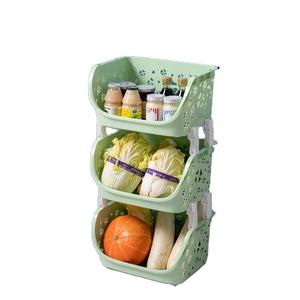 Factory Directly Wholesale Attractive Price New Type 3-tier Kitchen Storage Rack Shelves