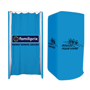 Tissu de Tension avec Logo imprimé personnalisé, couleur, Portable, Pop-Up, <span class=keywords><strong>Dressing</strong></span> avec rideaux - Product Image 3